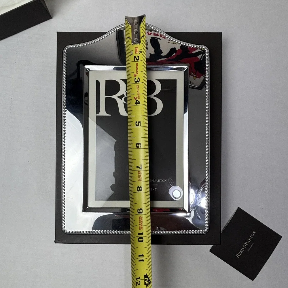 Reed &‎ Barton Abbey Cross Silverplate 5X7